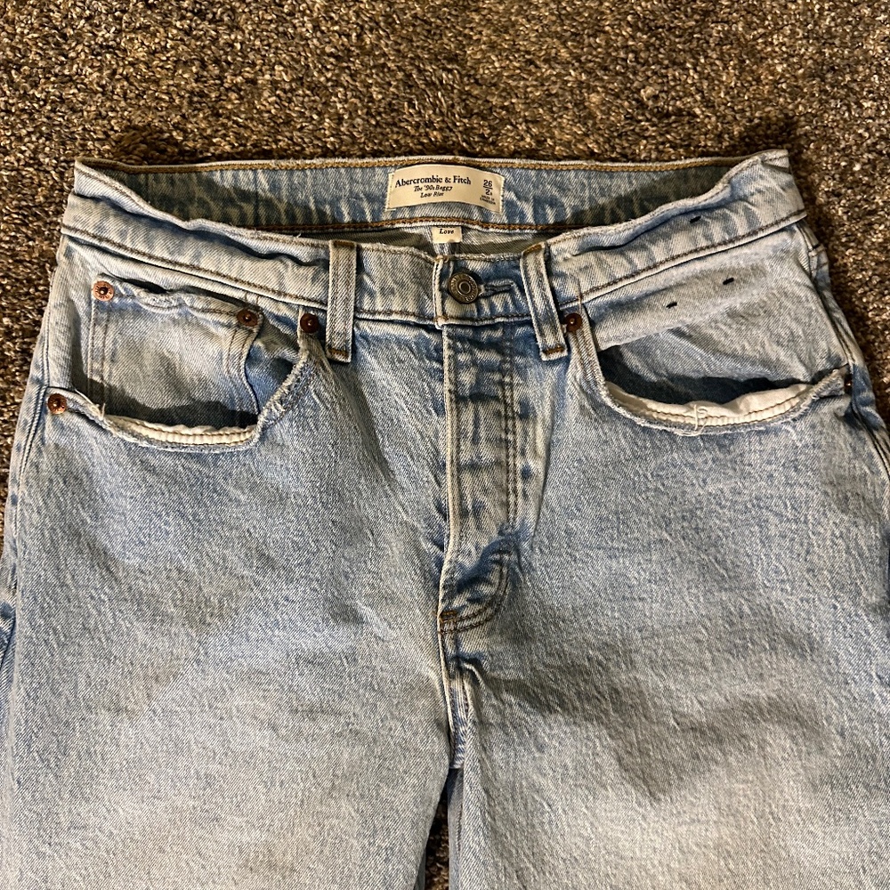 Sz 2R low rise curve love baggy A + F